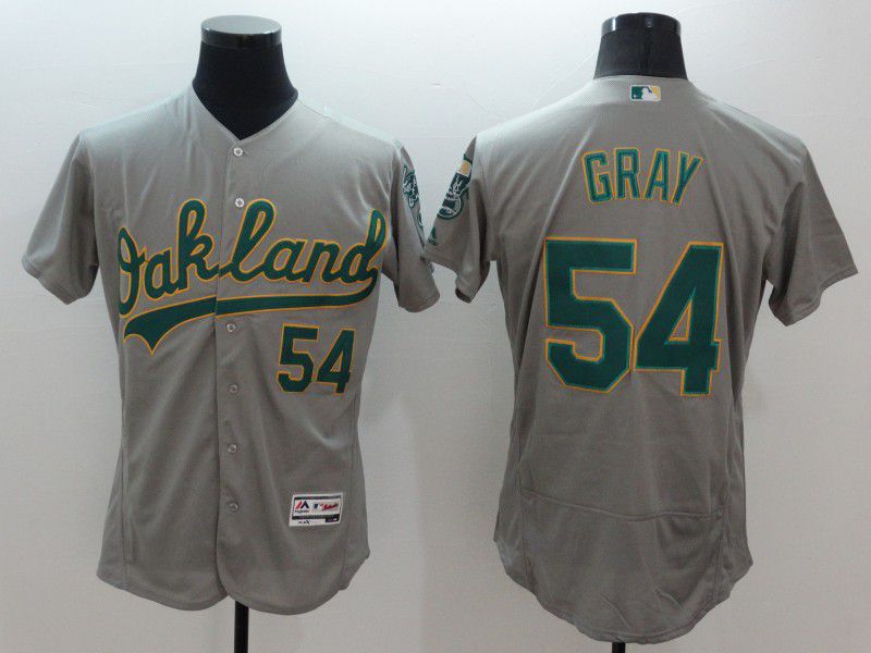 Men Oakland Athletics #54 Gray Grey Elite 2021 MLB Jerseys->minnesota twins->MLB Jersey